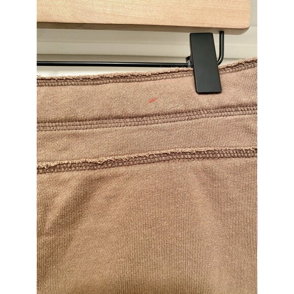 Y2K Aeropostale Women's Brown Cotton Micro Mini Skirt Adjust Waist Size Medium - Picture 6 of 6